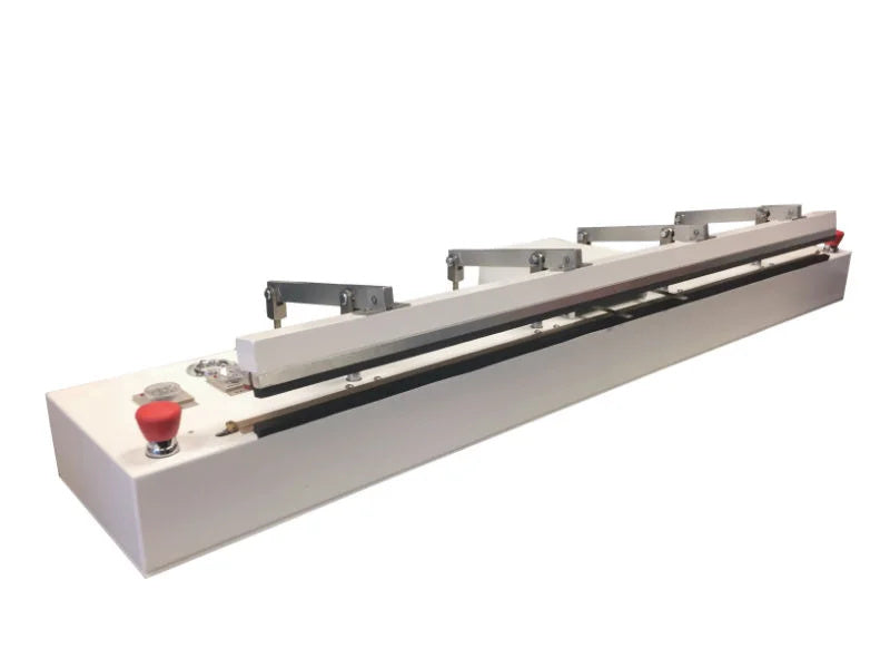 Sealer Sales AVN-50 50" Retractable Nozzle Vacuum Sealer with Gas Flush, 1/4" Seal Width, 27 inHg Vacuum, Foot Pedal Operation