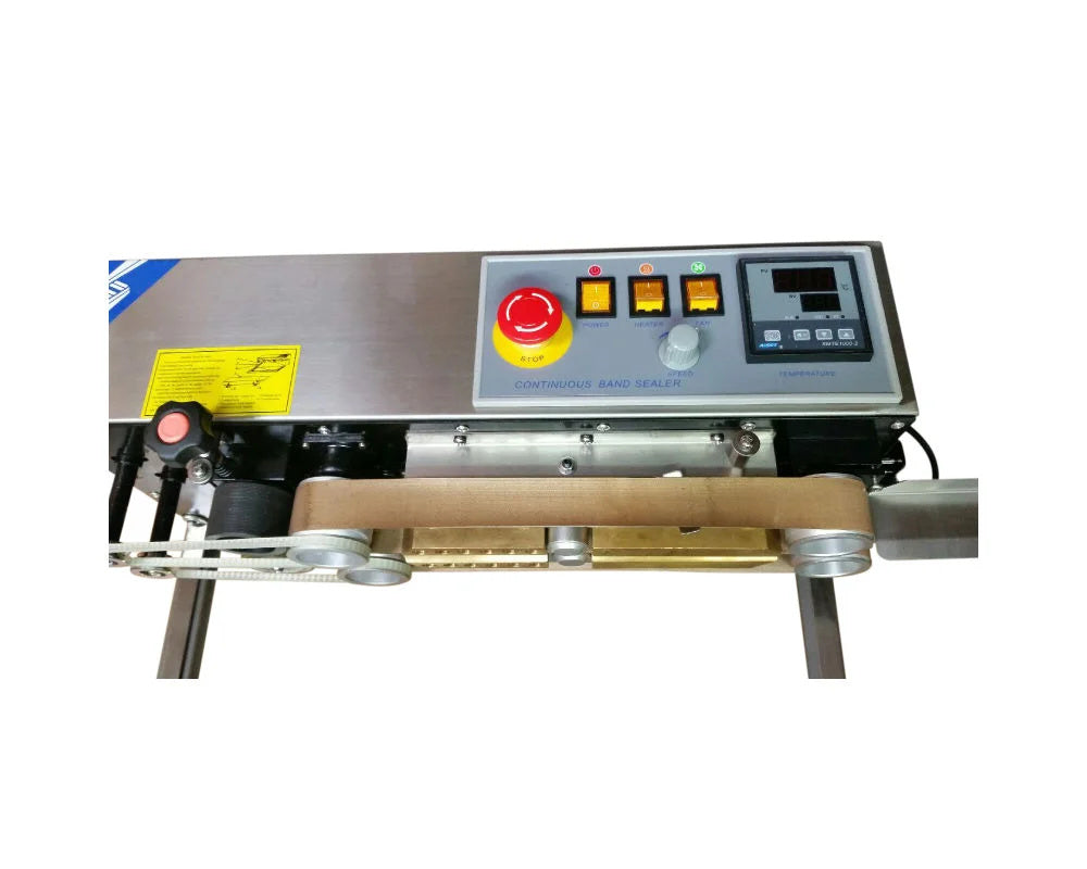 Sealer Sales CBS-880I-30mm Horizontal Continuous Band Sealer, 30mm Seal Width for Hang-Hole Bags, Right-to-Left Feed