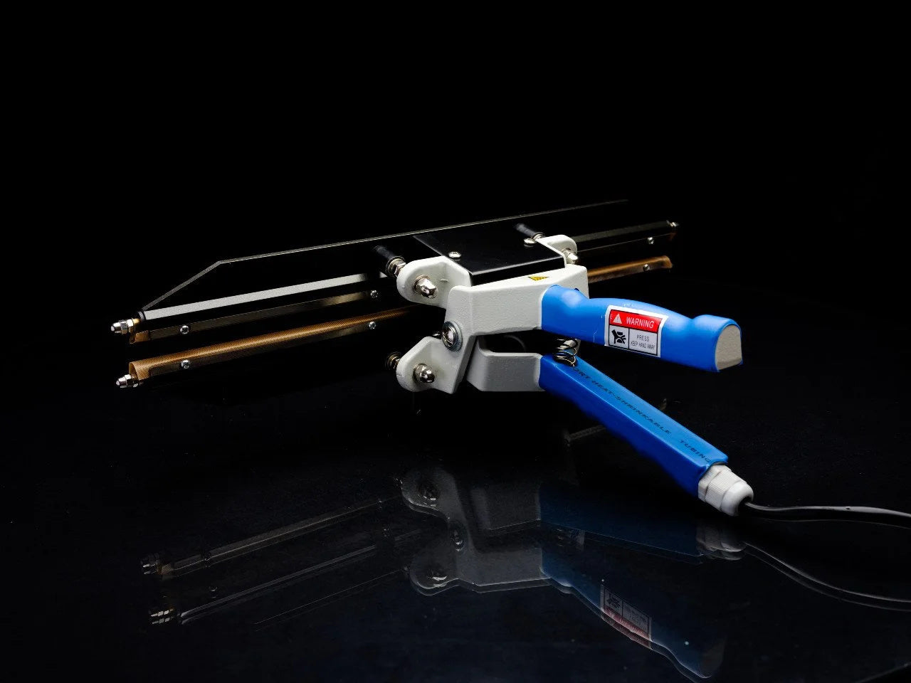 Sealer Sales FKR-200A 8" Portable Double Impulse Bag Sealer, 5mm Seal Width, T-Clamp Handle, Adjustable Timer