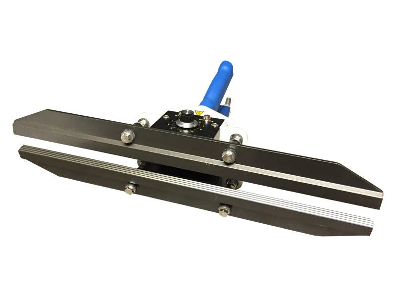 Sealer Sales FKR-400 16" Portable Direct Heat Sealer, 10mm Serrated Seal, PTFE-Coated Jaws, Adjustable Temperature