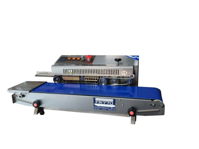 Sealer Sales FR-770I-counter Horizontal Continuous Band Sealer with Digital Counter, 10mm Seal, Left-to-Right Feed