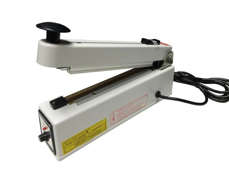 Sealer Sales KF-210HC 8" KF-Series Impulse Hand Sealer with 10 mm Seal and Sliding Cutter, Medical / Sterile Bag Application