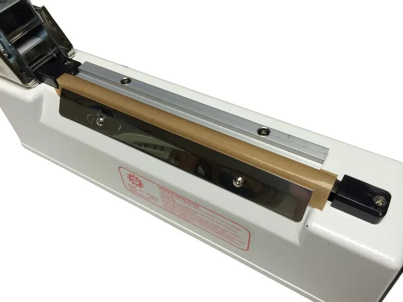 Sealer Sales KF-210HC 8" KF-Series Impulse Hand Sealer with 10 mm Seal and Sliding Cutter, Medical / Sterile Bag Application