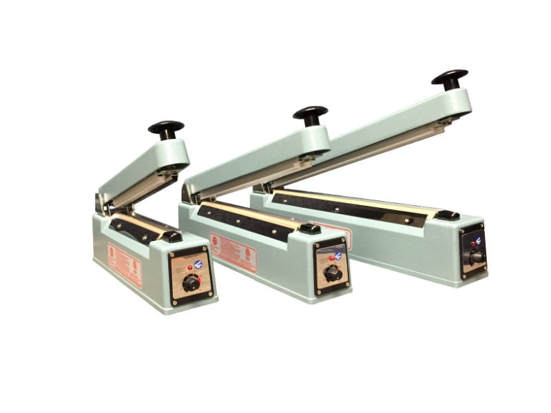 Sealer Sales KF-305HC 12" KF-Series Impulse Hand Sealer with Sliding Cutter, 5 mm Seal Width
