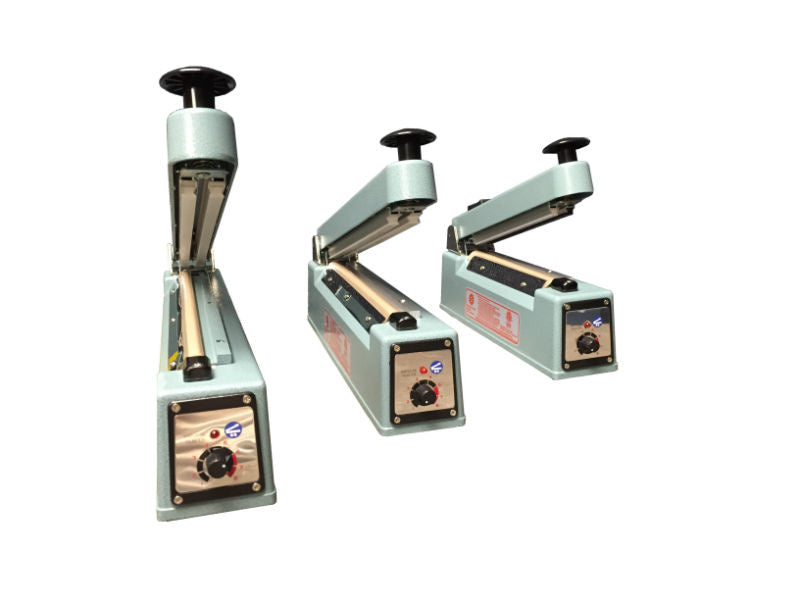 Sealer Sales KF-305HC 12" KF-Series Impulse Hand Sealer with Sliding Cutter, 5 mm Seal Width