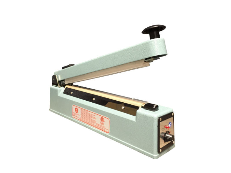 Sealer Sales KF-305HC 12" KF-Series Impulse Hand Sealer with Sliding Cutter, 5 mm Seal Width