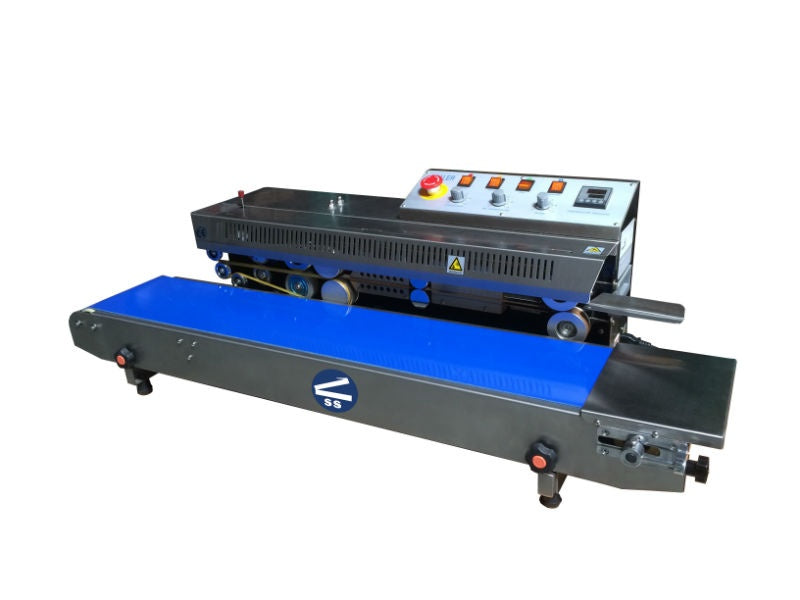 Sealer Sales FRM-1010I Horizontal Band Sealer with Dry Ink Coding, 15mm Seal Width, Right Feed