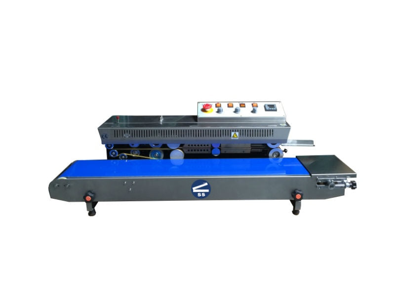 Sealer Sales FRM-1010I Horizontal Band Sealer with Dry Ink Coding, 15mm Seal Width, Right Feed