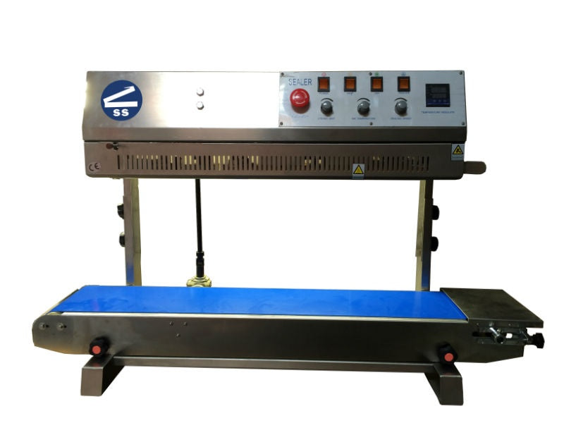 Sealer Sales FRM-1010II Vertical Band Sealer with Dry Ink Coding, 15mm Seal Width, Right Feed