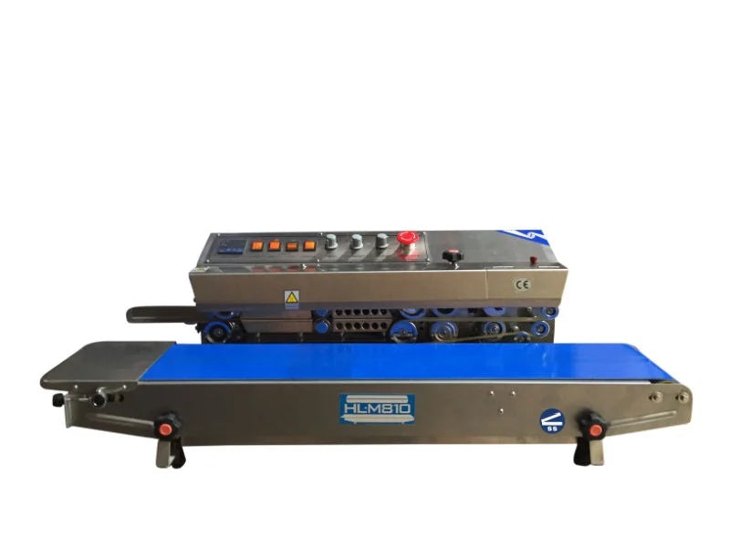 Sealer Sales HL-M810I Horizontal Band Sealer with Dry Ink Coding, 10mm Seal Width, Left Feed