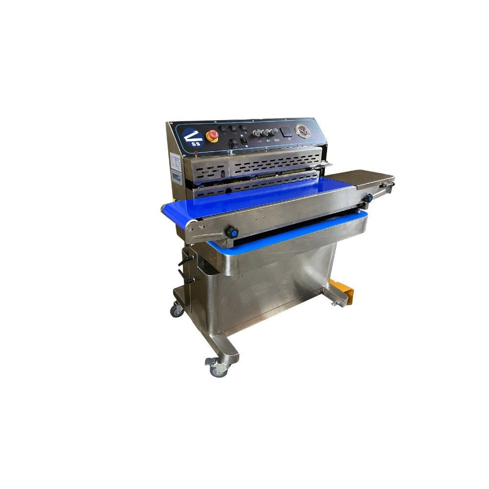 Sealer Sales HR-MV980ZQ Horizontal Band Sealer with Dry Ink Coding, Vacuum, and Gas Flush, 10mm Seal Width, Right Feed