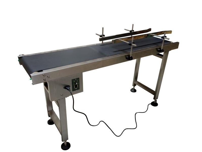 Sealer Sales MC-300 Motorized Conveyor, 11.8" Wide x 51.2" Long, Adjustable Speed and Height