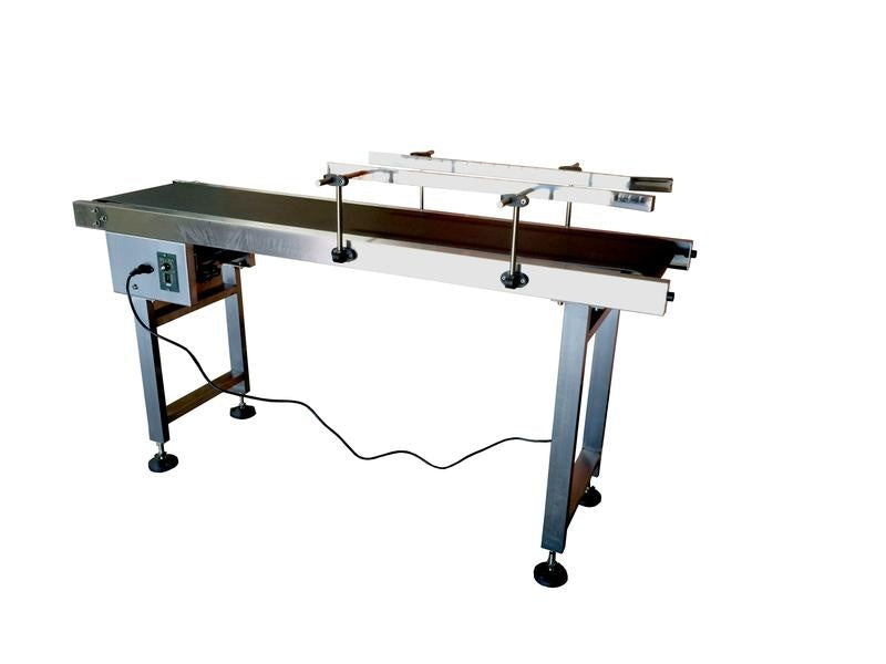 Sealer Sales MC-300 Motorized Conveyor, 11.8" Wide x 51.2" Long, Adjustable Speed and Height