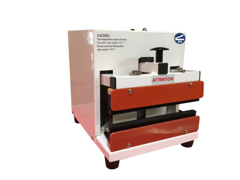 Sealer Sales WNS-200D Tabletop Direct Heat Sealer, 8" Seal Length x 10mm Meshed Seal Width, PTFE Jaws