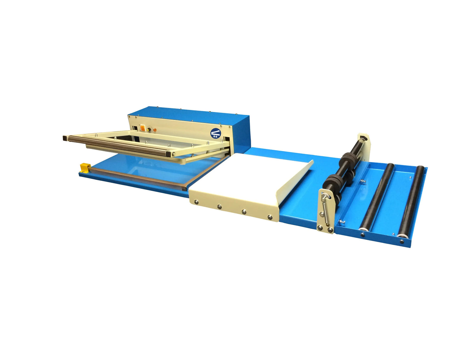 Sealer Sales YC-600HL L-Bar Shrink Film Sealer, 23.6" V x 31.4" H Seal Area, with Film Roller and Work Table