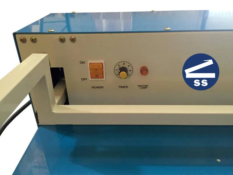 Sealer Sales YC-300HL L-Bar Shrink Film Sealer, 11.8" V x 17.7" H Seal Area, with Film Roller and Work Table