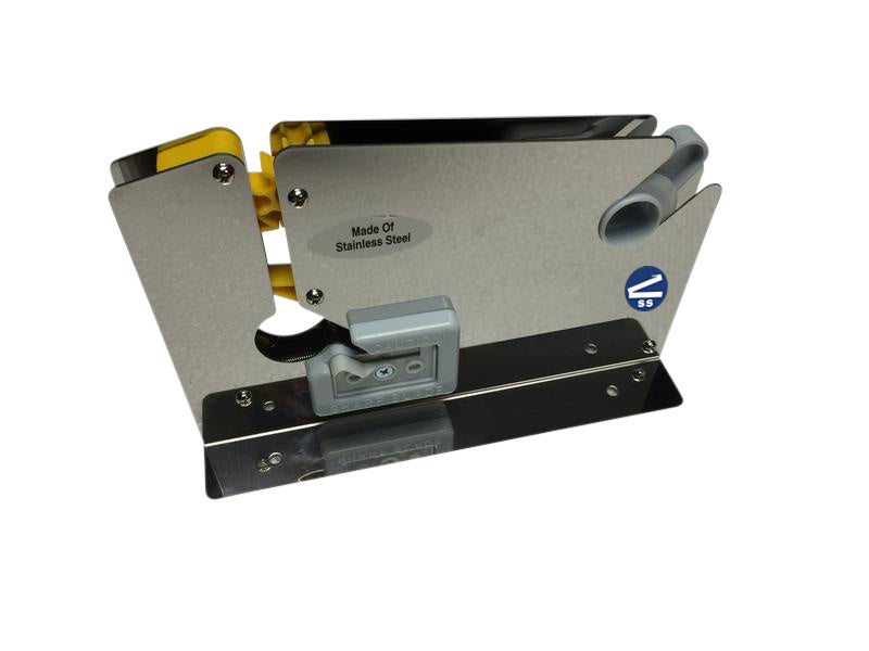 Sealer Sales SL-606STK Stainless Steel Bag Tape Sealer, 3/8" Throat with Built-In Cutter