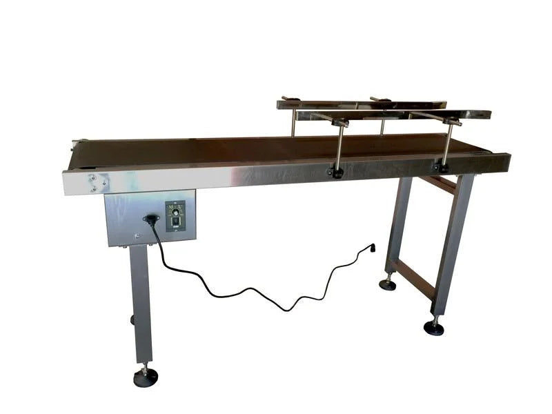 Sealer Sales MC-300 Motorized Conveyor, 11.8" Wide x 51.2" Long, Adjustable Speed and Height