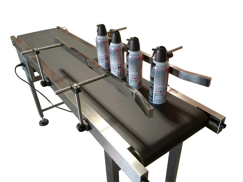 Sealer Sales MC-300 Motorized Conveyor, 11.8" Wide x 51.2" Long, Adjustable Speed and Height