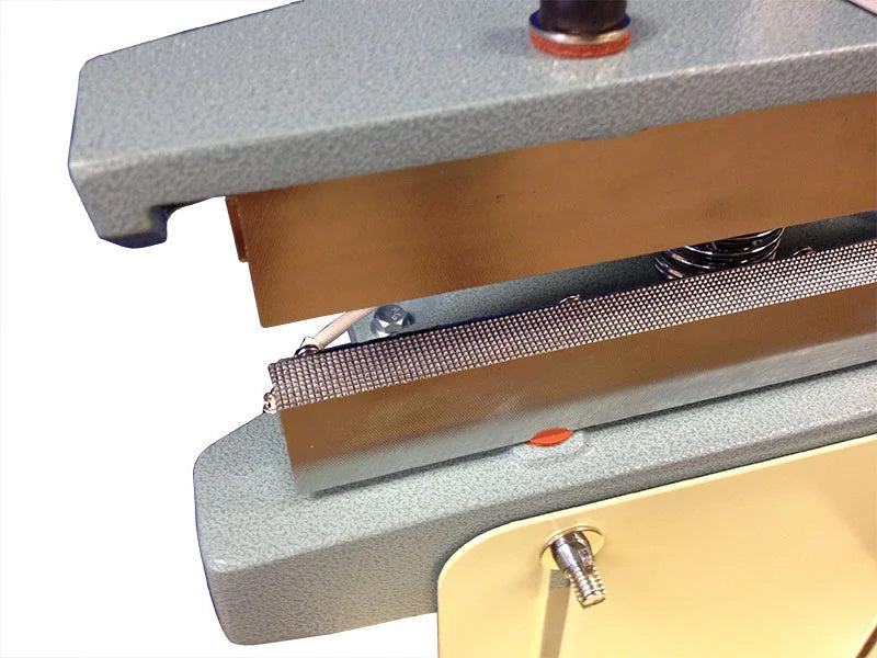 Sealer Sales THS-300S Foot-Operated Direct Heat Sealer, 12" Seal Length x 15mm Serrated Seal Width
