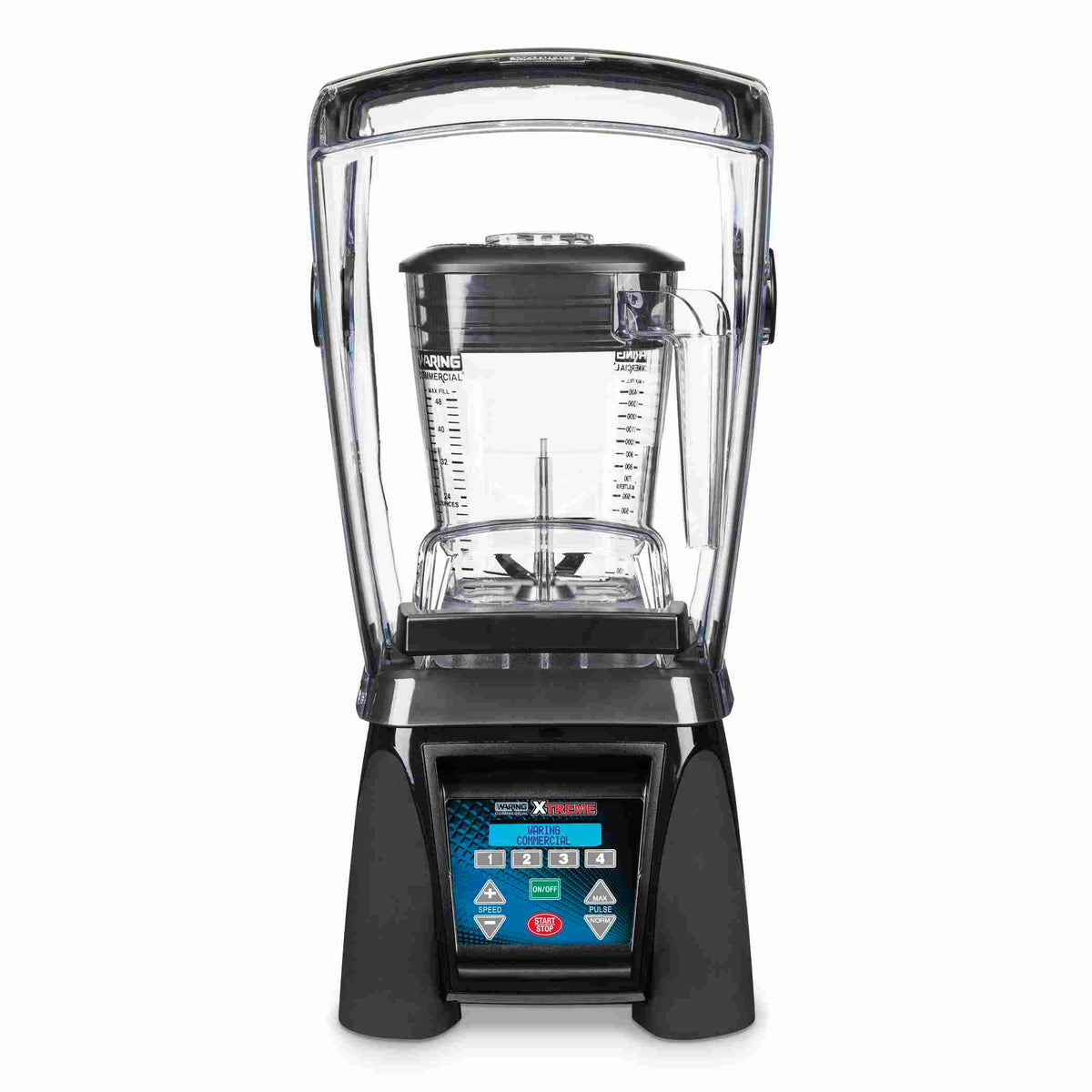 Waring MX1500XTXP 3.5 HP Blender w/ LCD Display, Programmable, 48 oz. BPA-Free Copolyester Cont. & Sound Enclosure