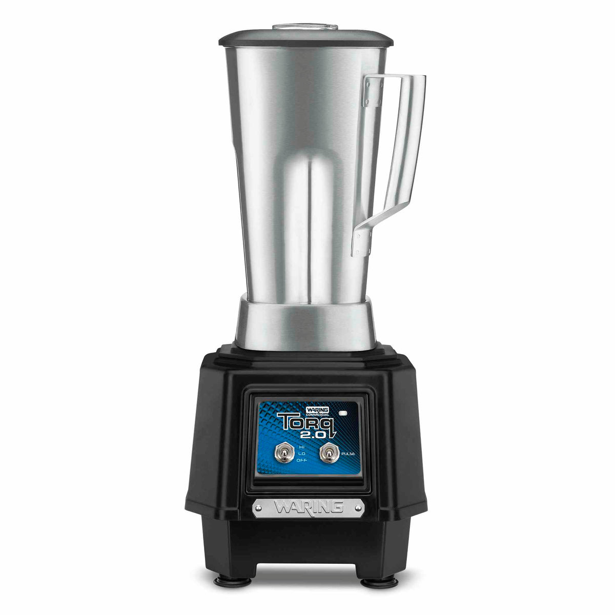 Waring TBB145S6 TORQ 2.0 2 HP Commercial Bar Blender with Toggle Switch, 64 oz Stainless Steel Container, 120V