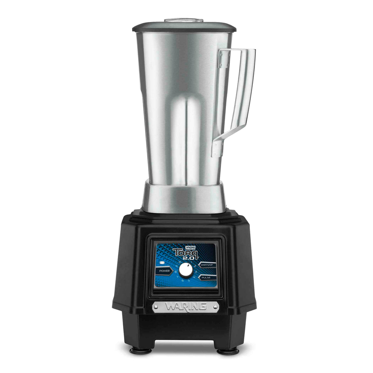 Waring TBB175S6 TORQ 2.0 2 HP Commercial Bar Blender with Variable-Speed Dial, 64 oz Stainless Steel Container, 120V