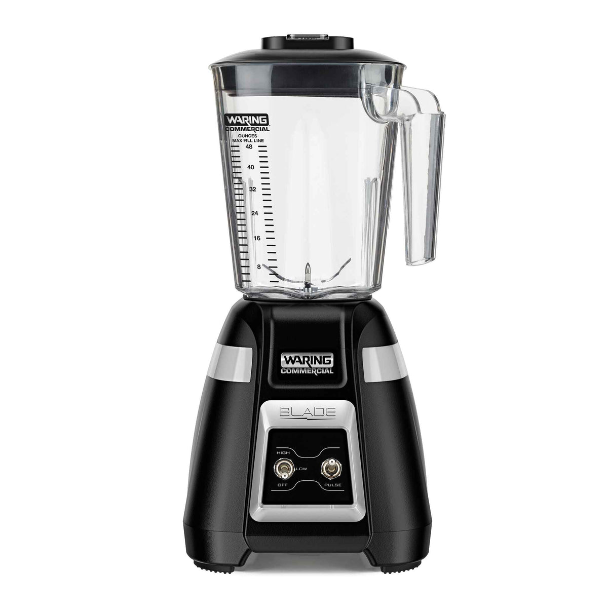Waring BB300 Blade Series 1.5 HP Bar Blender with Toggle Switch Controls, 48 oz Copolyester Container, 120V