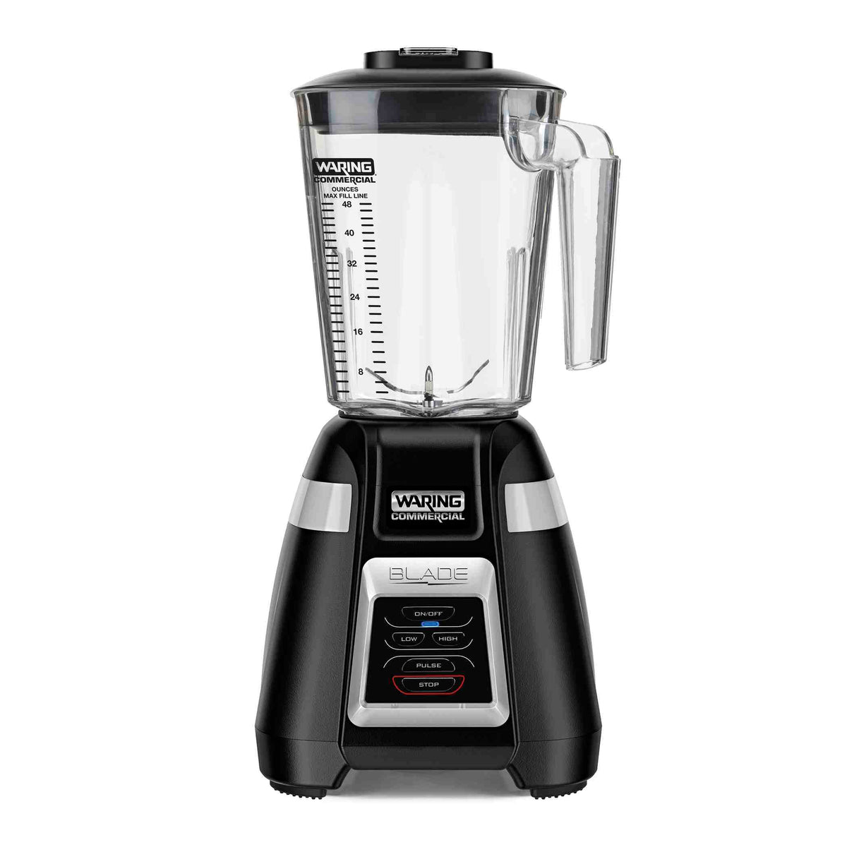 Waring BB320 Blade Series 1.5 HP Bar Blender with Electronic Keypad, 48 oz Copolyester Container, 120V