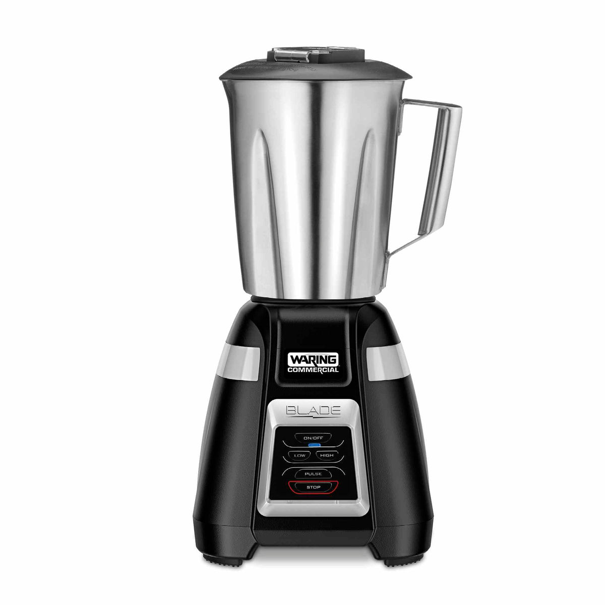 Waring BB320S Blade Series 1.5 HP Bar Blender with Electronic Keypad, 48 oz Stainless Steel Container, 120V