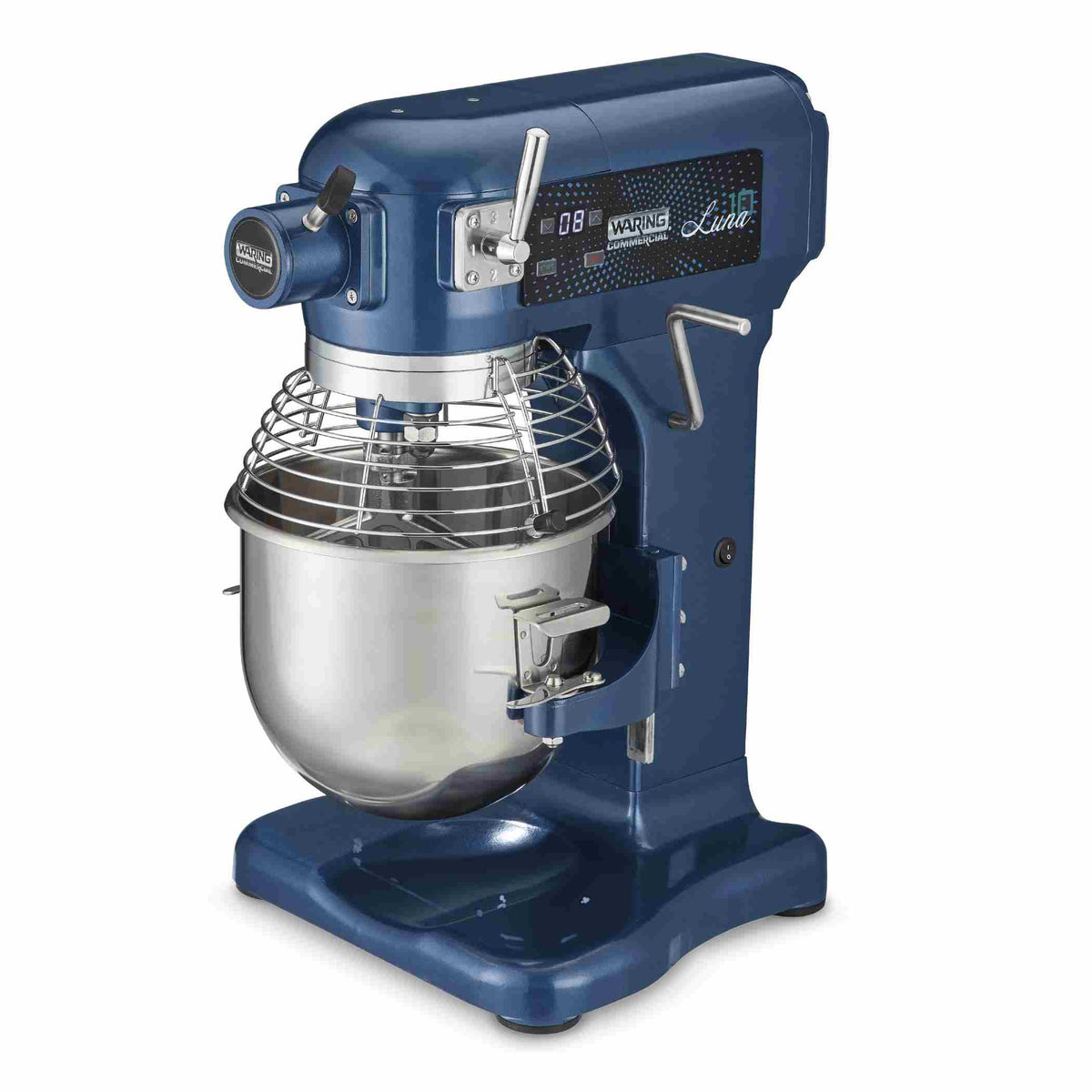 Waring WSM10LT 10-Quart Commercial Planetary Mixer with Integrated Digital Timer, 3/4 HP Induction Motor, 120V