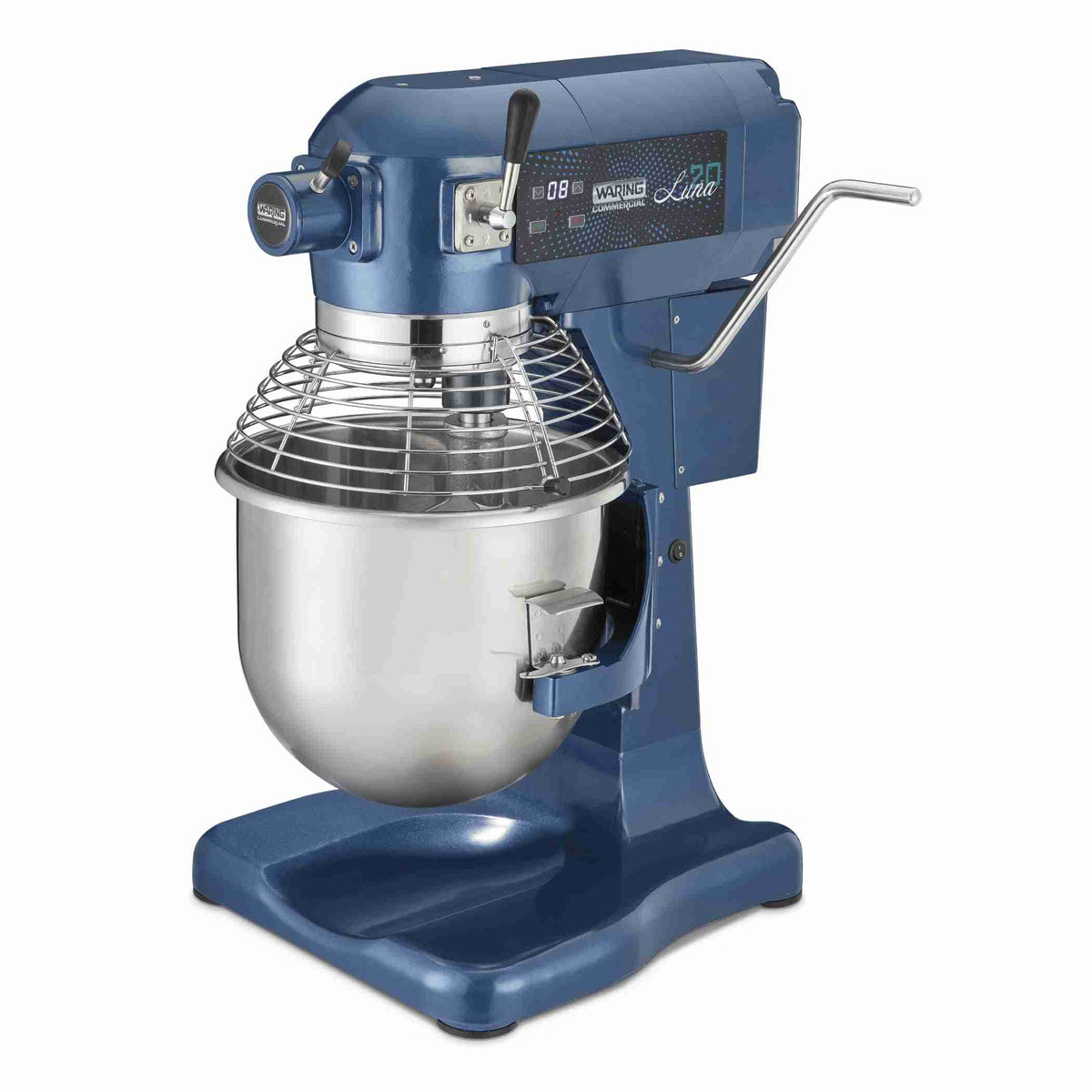 Waring WSM20LT 20-Quart Commercial Planetary Mixer with Integrated Digital Timer, 1 HP Induction Motor, 120V