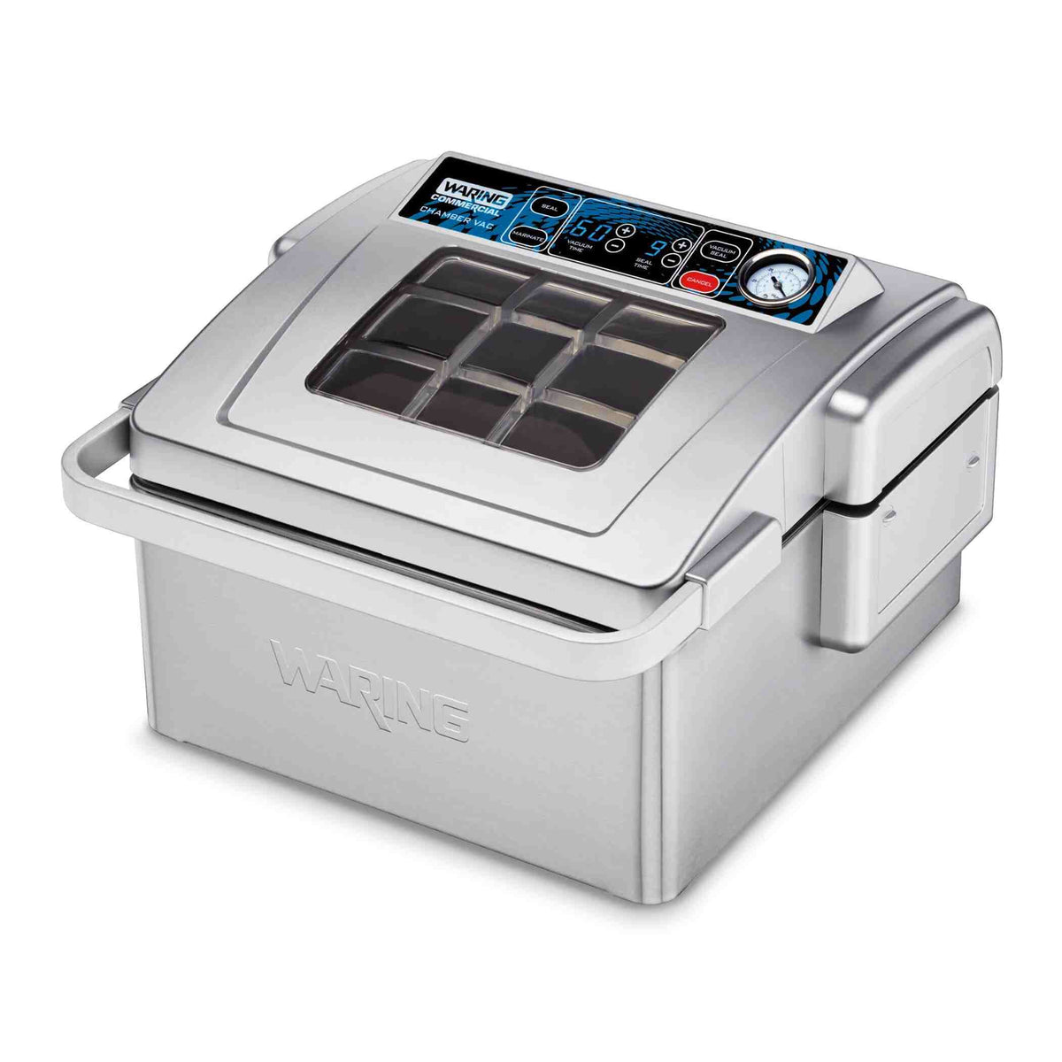 Waring WCV300 Commercial Chamber Vacuum Sealing System with 11 inch Seal Bar, Marinating Function, 120V