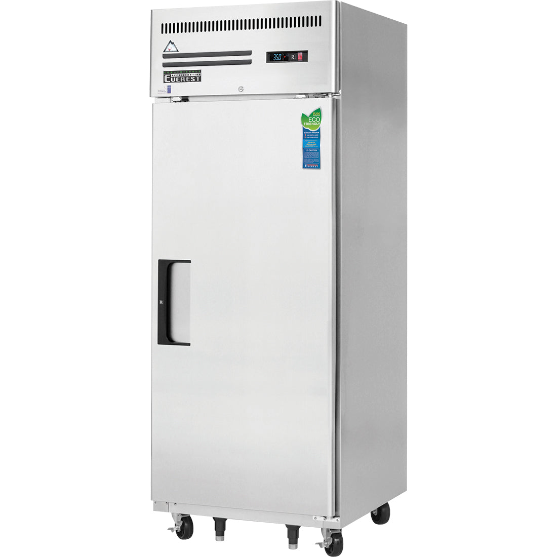 Everest ESR1 29 In. Reach-In Refrigerator, 1 Solid Door, 23 Cu. Ft., Top Mount Blizzard R290