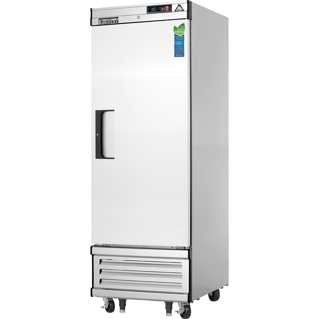 Everest EBR1 27 In. Bottom Mount Reach-In Refrigerator, 1 Solid Door, 21 Cu. Ft., Blizzard R290