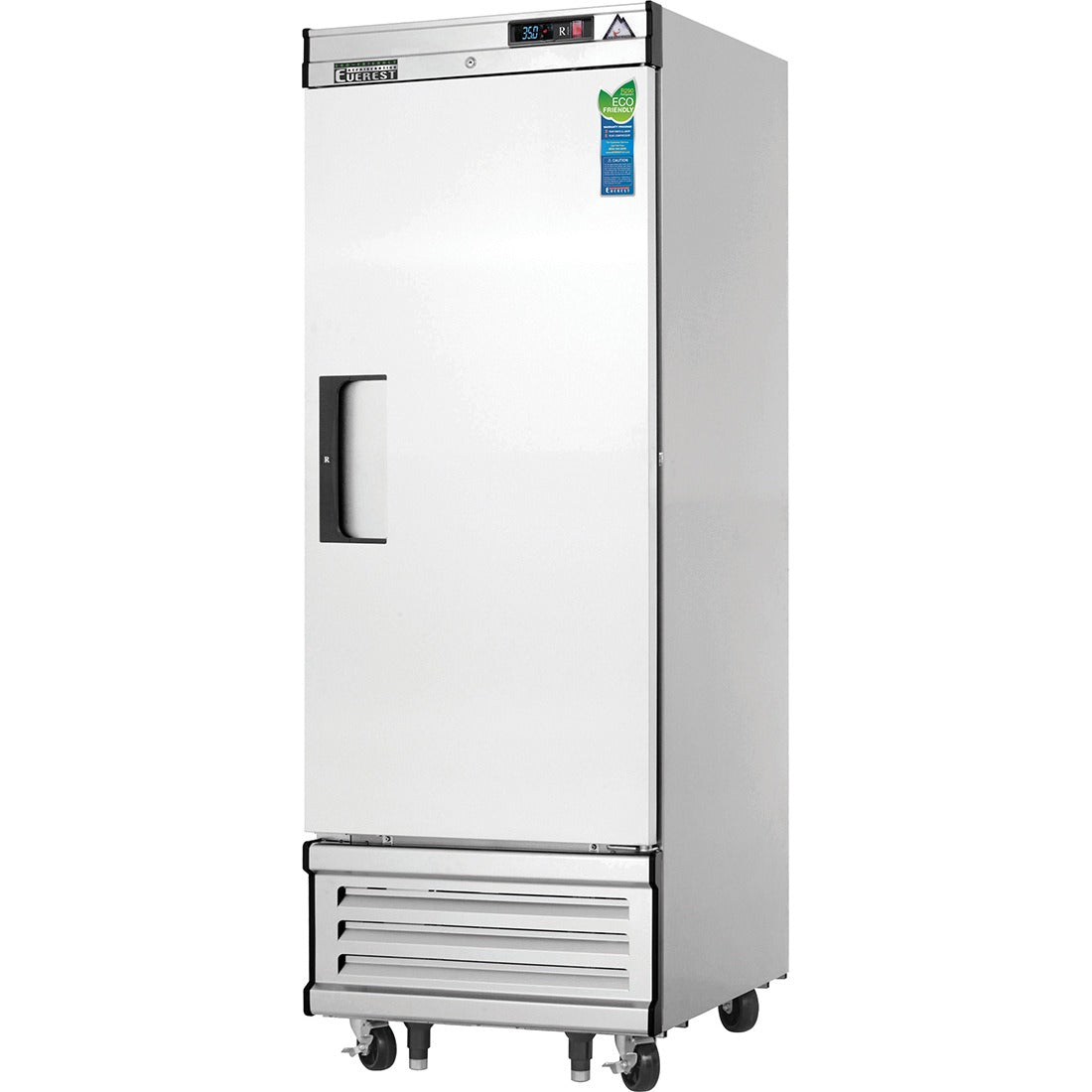 Everest EBWR1 29 In. Bottom Mount Reach-In Refrigerator, 1 Wide Solid Door, 23 Cu. Ft., Blizzard R290
