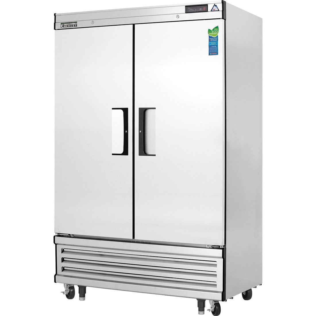 Everest EBSF2 50 In. Bottom Mount Reach-In Freezer, 2 Solid Doors, 48 Cu. Ft., Blizzard R290