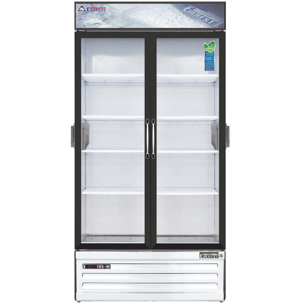 Everest EMSGR33C 39 In. Chromatography Refrigerator, 2 Swing Doors, 36 Cu. Ft., Bottom Mount Blizzard R290