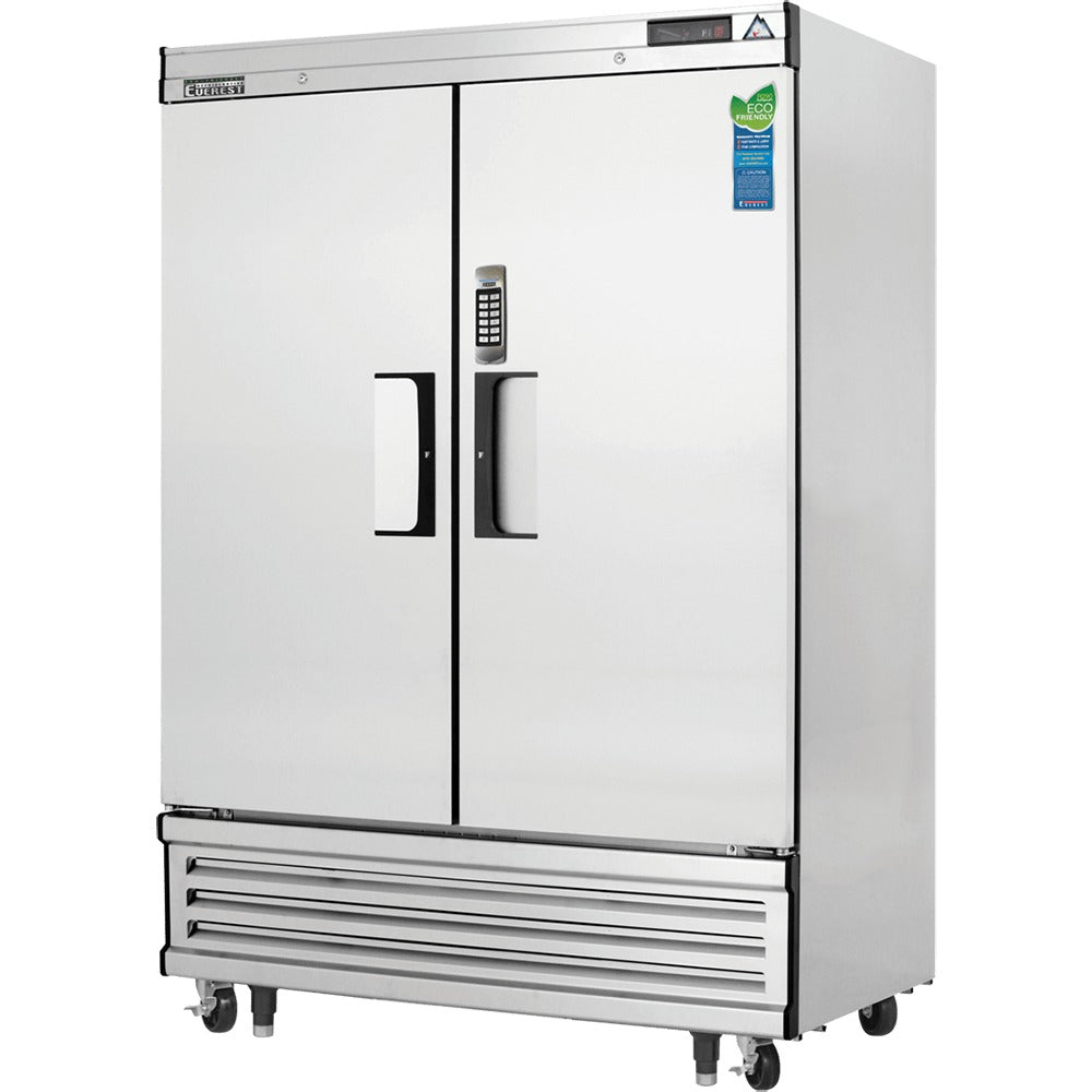 Everest EBF2-LAB 54 In. Laboratory Freezer, 2 Solid Doors, 33 Cu. Ft., Inverter Compressor, Electronic Keypad Lock