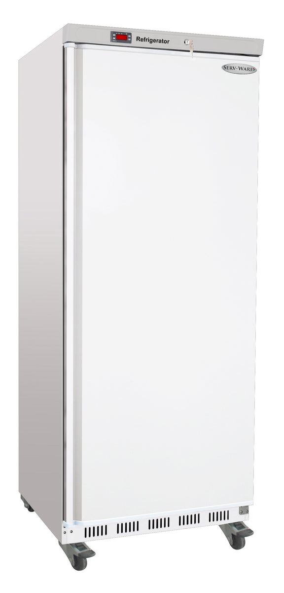 Serv-Ware ER25-HC 31 In. Single-Door Reach-In Refrigerator, 25 Cu Ft