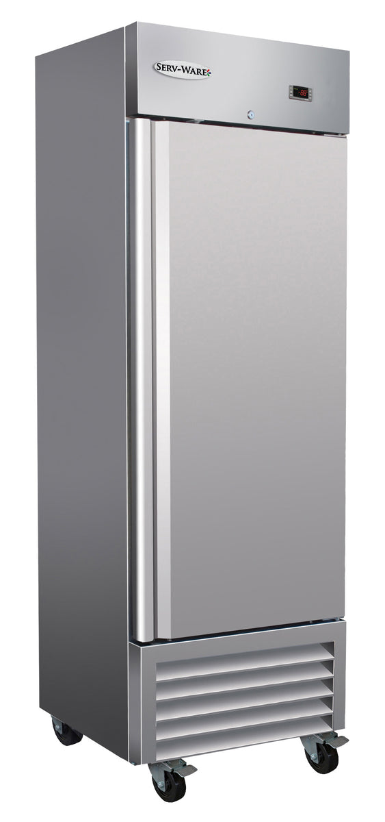 Serv-Ware RF1-19-HC 27 In. Reach-In Freezer, 19 cu. ft., HC Refrigerant