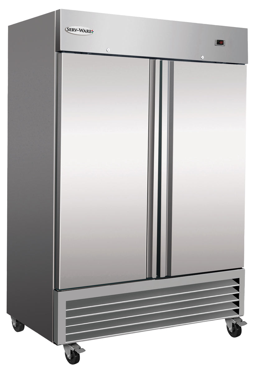 Serv-Ware RF2-HC 54 In. Reach-In Freezer, 49 cu. ft., HC Refrigerant