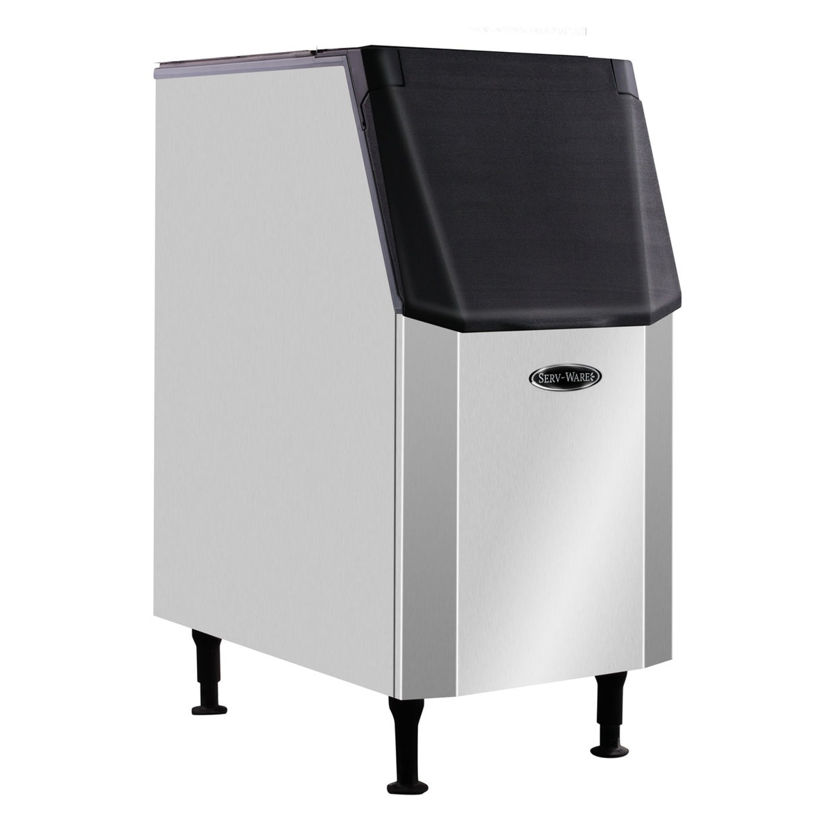 Serv-Ware SWB22-305 22 In. Ice Storage Bin, 305 Lb. Capacity, Stainless Steel