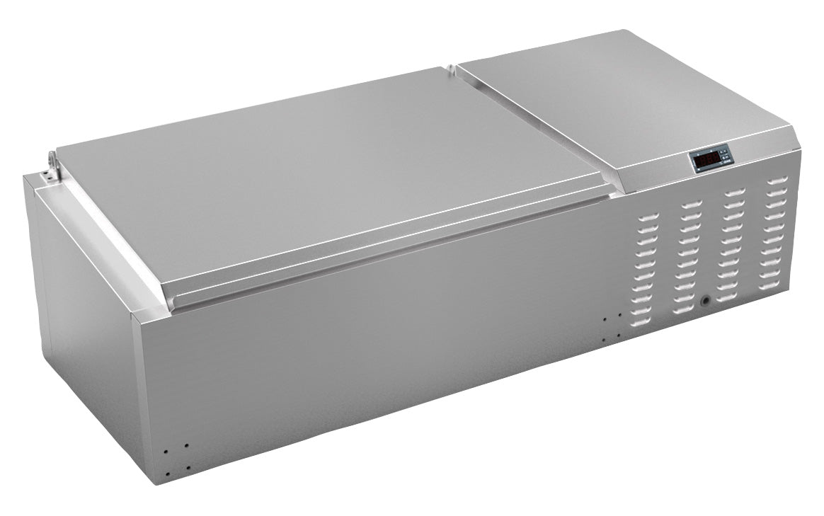 Serv-Ware TR46-HC 46 In. Top Rail Refrigerator, HC Refrigerant