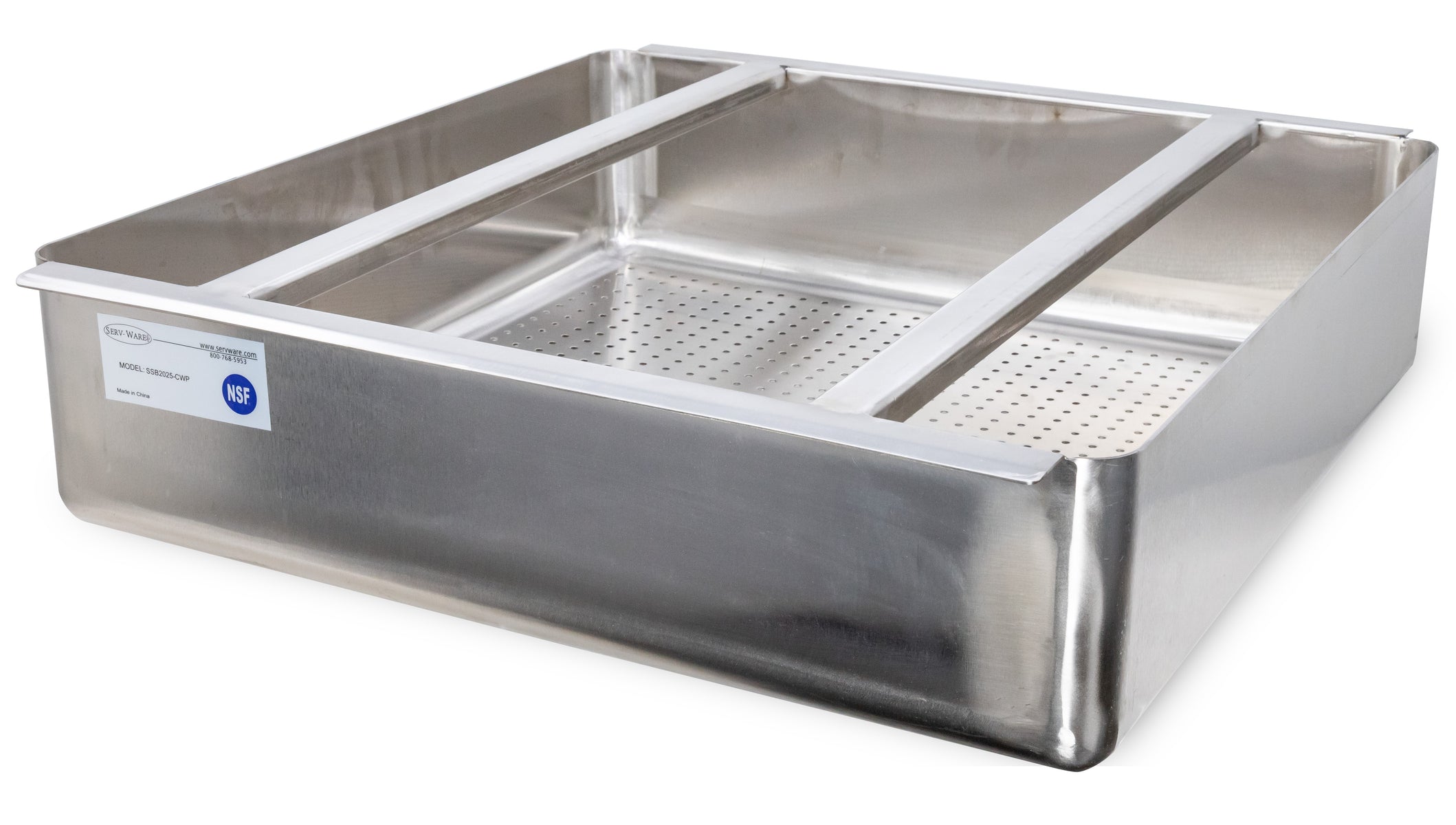 Serv-Ware SSB2025-CWP 21 In. Drop-In Sink