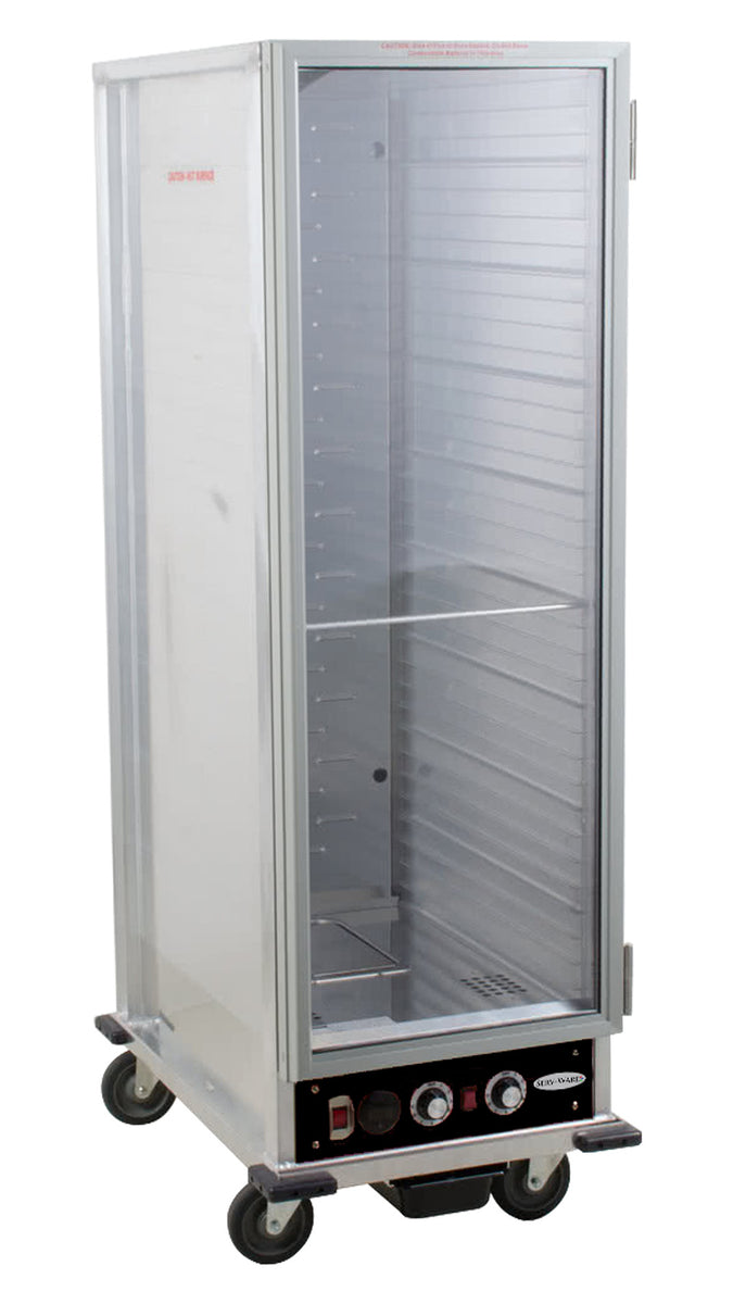 Serv-Ware SC1836HP 23.11 In. Full-Size Non-Insulated Heater Proofer Cabinet
