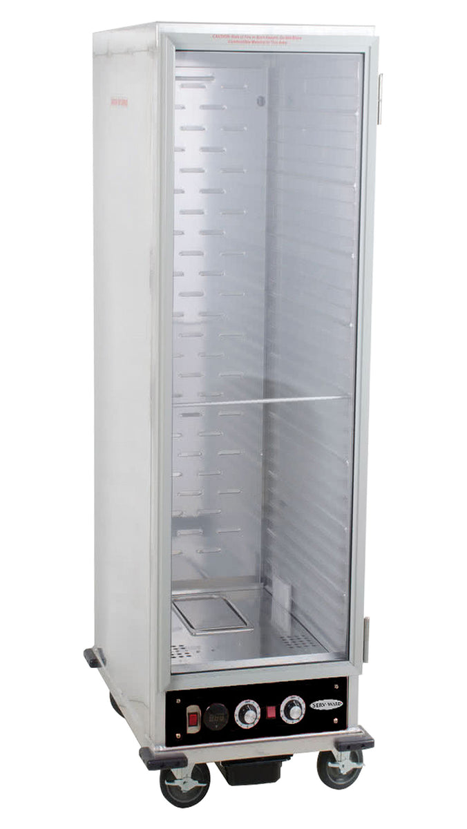 Serv-Ware SC1836HPI 23.11 In. Full-Size Insulated Heater Proofer Cabinet