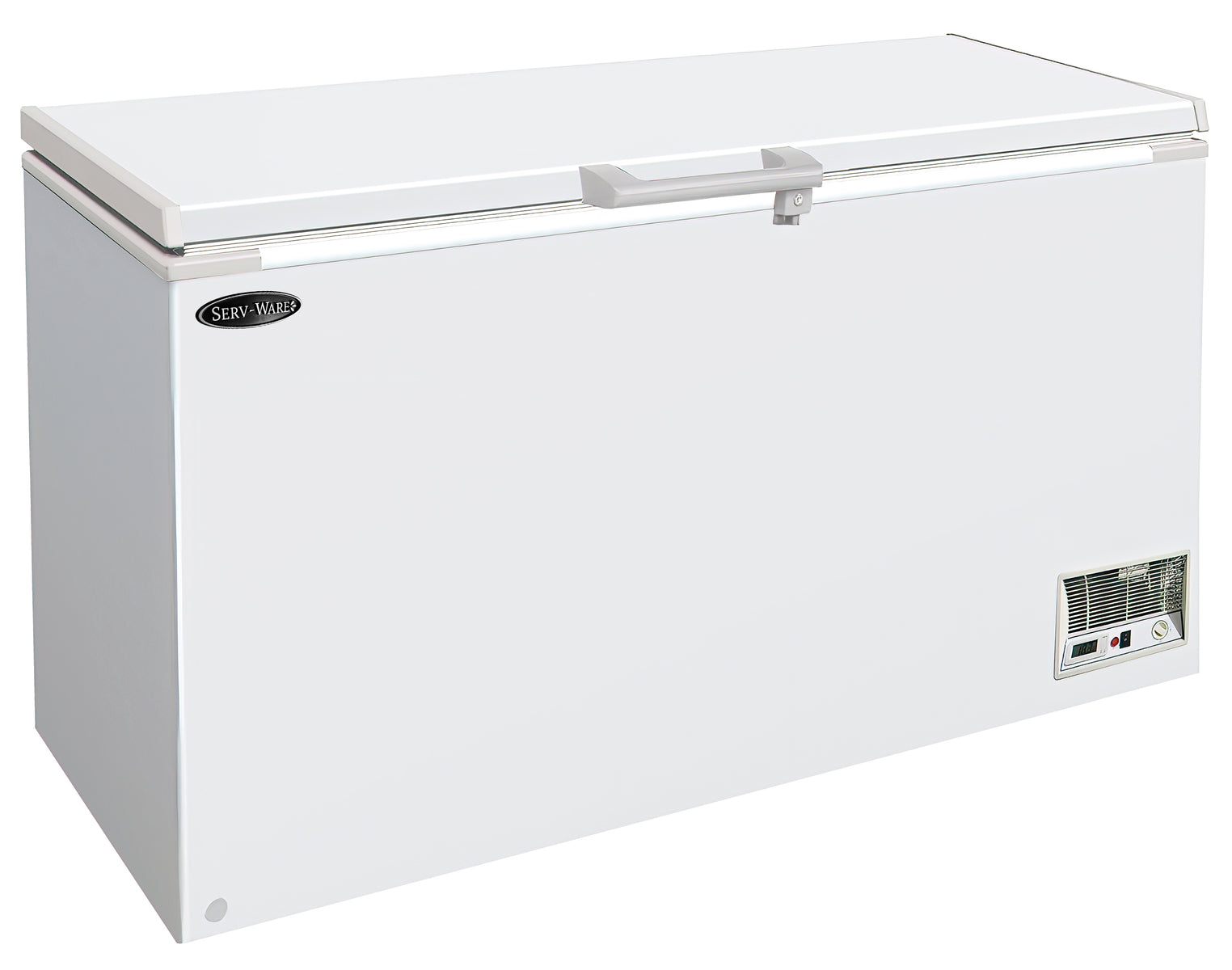 Serv-Ware SWCF-14 54.92 In. Solid Door Commercial Chest Freezer, 14.2 cu. ft.