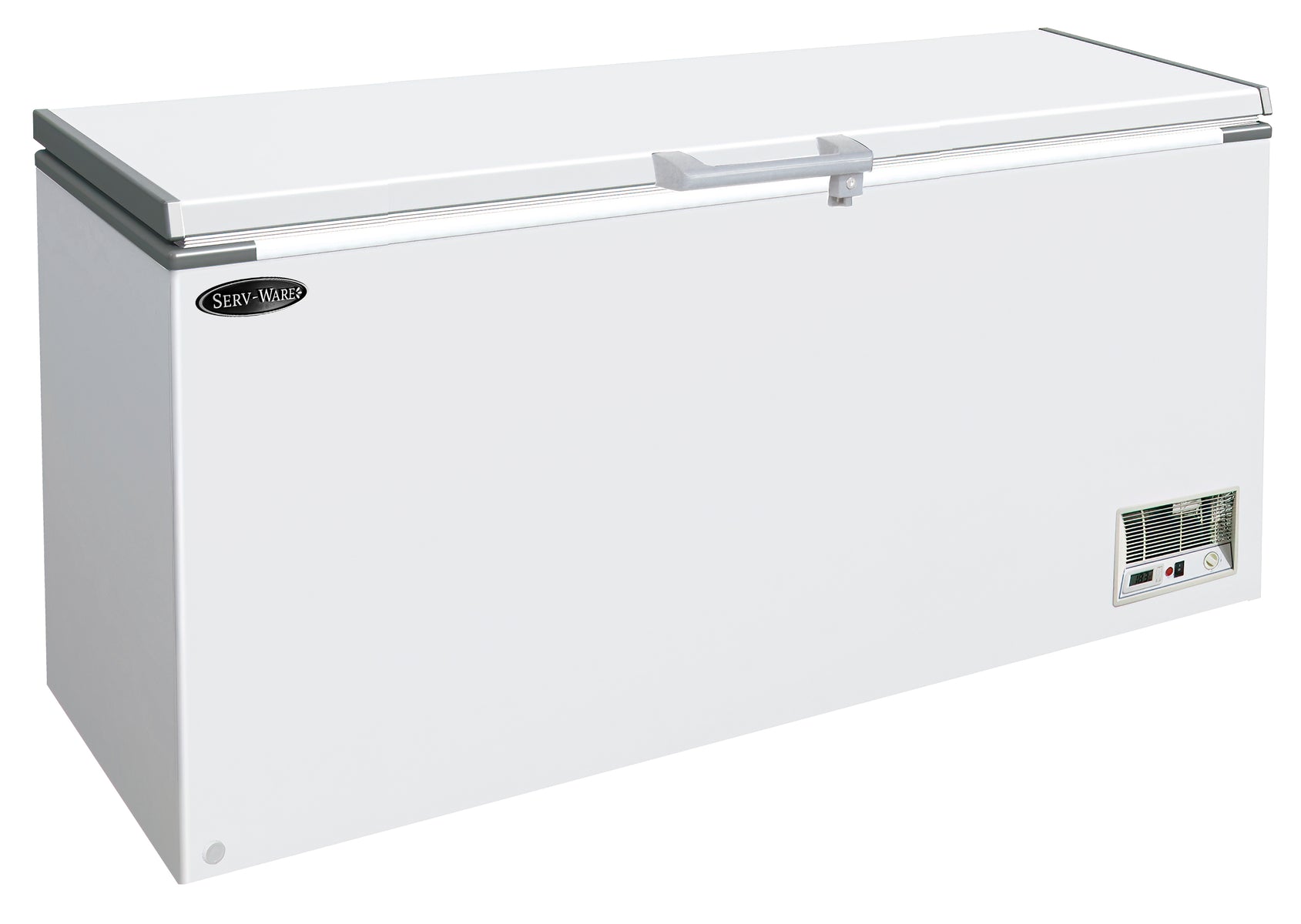 Serv-Ware SWCF-17 70.67 In. Solid Door Commercial Chest Freezer, 17.7 cu. ft.