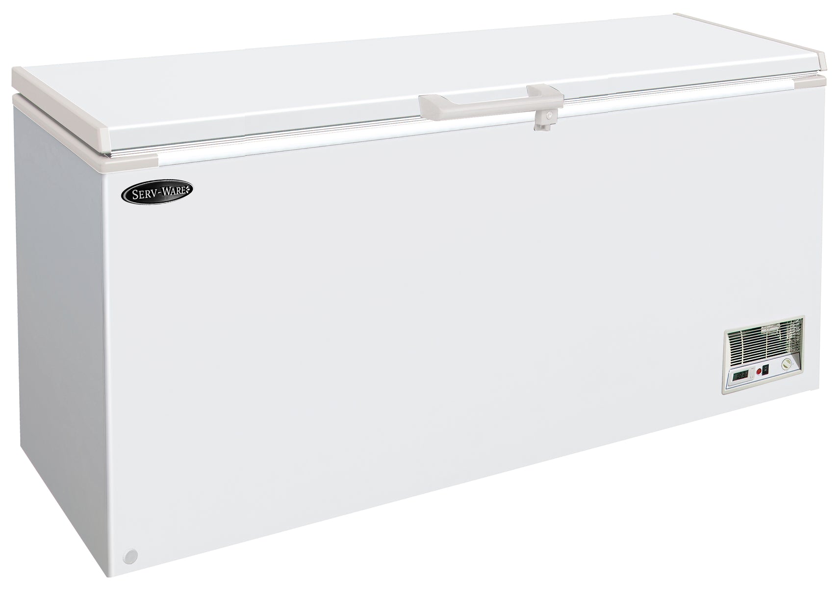 Serv-Ware SWCF-21 78.54 In. Solid Door Commercial Chest Freezer, 21.2 cu. ft.